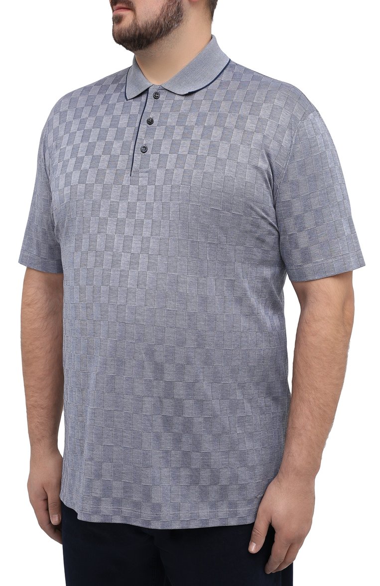 Хлопковое поло PAUL&SHARK, арт. 21411286/FEN/3XL-6XL, фото 3