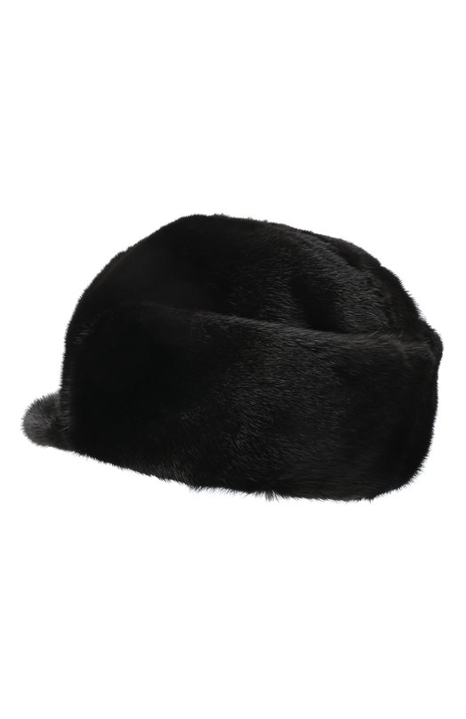 Норковая кепка VICTORIA KUSENKOVA 412800002120 Чёрный  412800002120 Фото 2