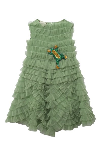 Хлопковое платье GUCCI, арт. 595349 ZADKZ