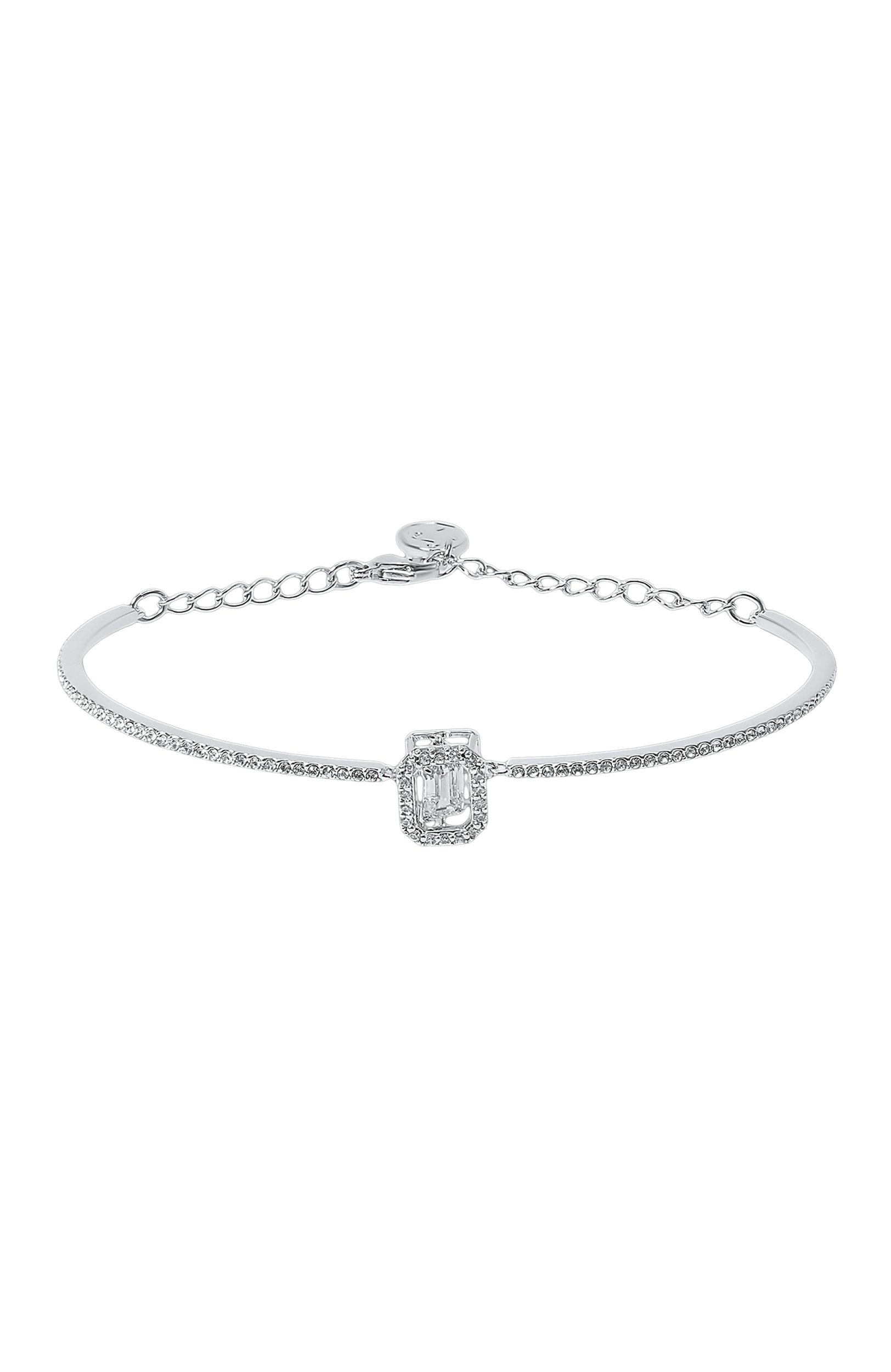 Браслет una angelic SWAROVSKI серебряного цвета по цене 21400 руб., арт. 5638494, фото 1 Браслет una angelic SWAROVSKI, арт. 5638494, фото 1