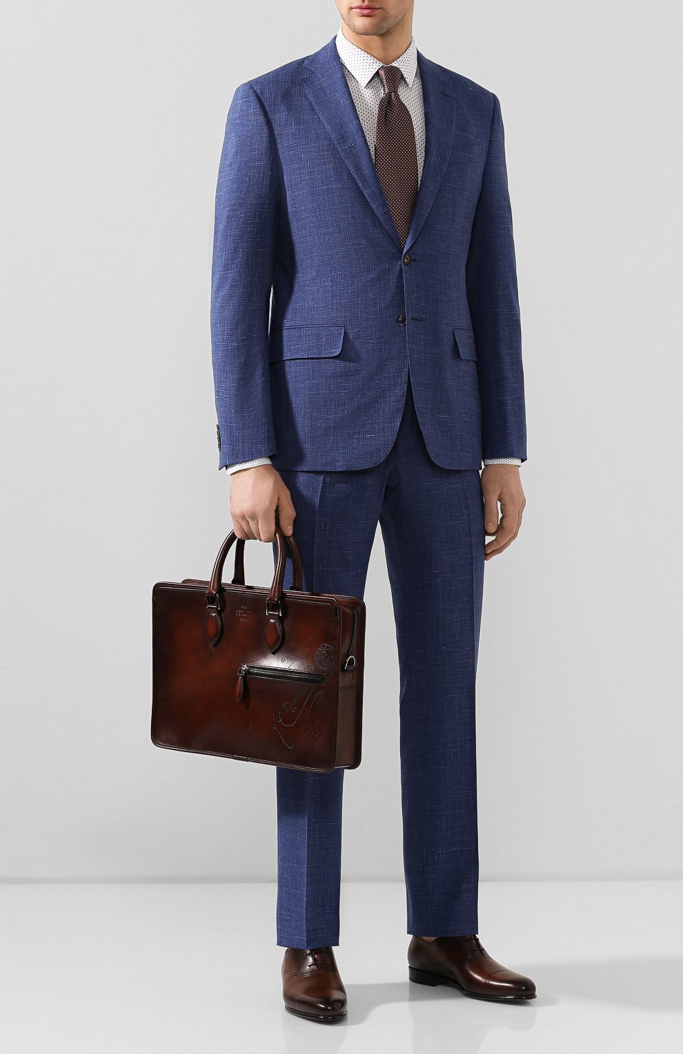 Кожаная сумка для ноутбука BERLUTI, арт. M200493, фото 2