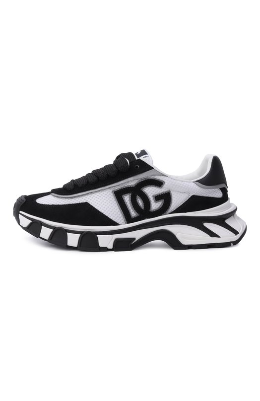 Комбинированные кроссовки DG Country Road Dolce & Gabbana CK2403/A6N76 Чёрно-белый  CK2403/A6N76 Фото 4