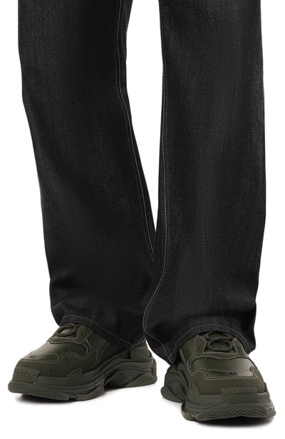 Комбинированные кроссовки triple s BALENCIAGA, арт. 536737/W2FA1, фото 3