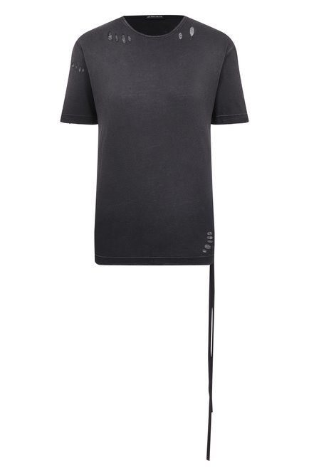 Женская хлопковая футболка ANN DEMEULEMEESTER, арт. B0013500/FA638