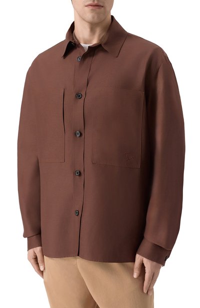 Рубашка из вискозы и льна LANEUS, арт. S6LAMASI072, фото 3