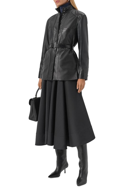 Кожаная куртка MVST M25.1PW.L001/PL0NGE Чёрный  M25.1PW.L001/PL0NGE Фото 2