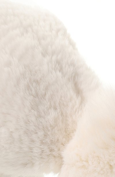 Меховая шапка из норки и песца VICTORIA KUSENKOVA, арт. 051750001205, фото 4