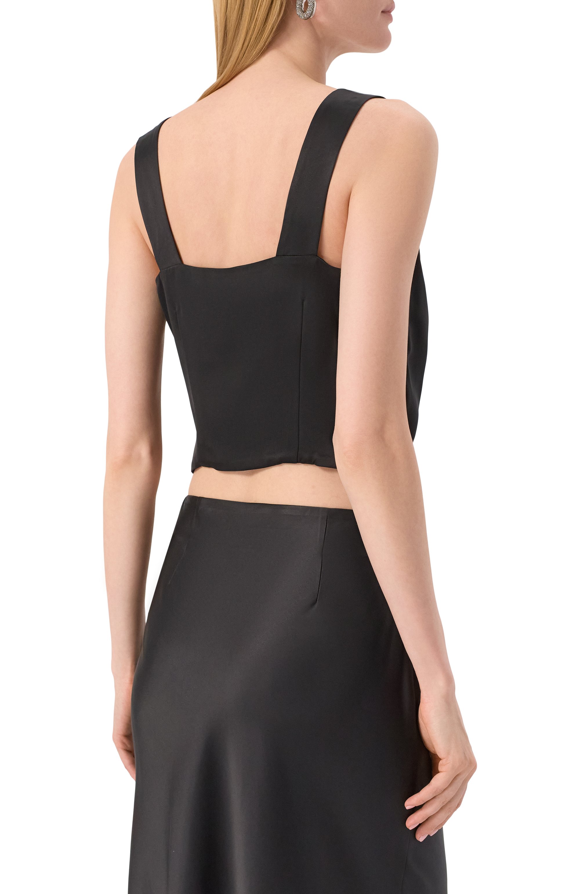 Атласный топ NANUSHKA, арт. NW22CRTP02599, фото 4