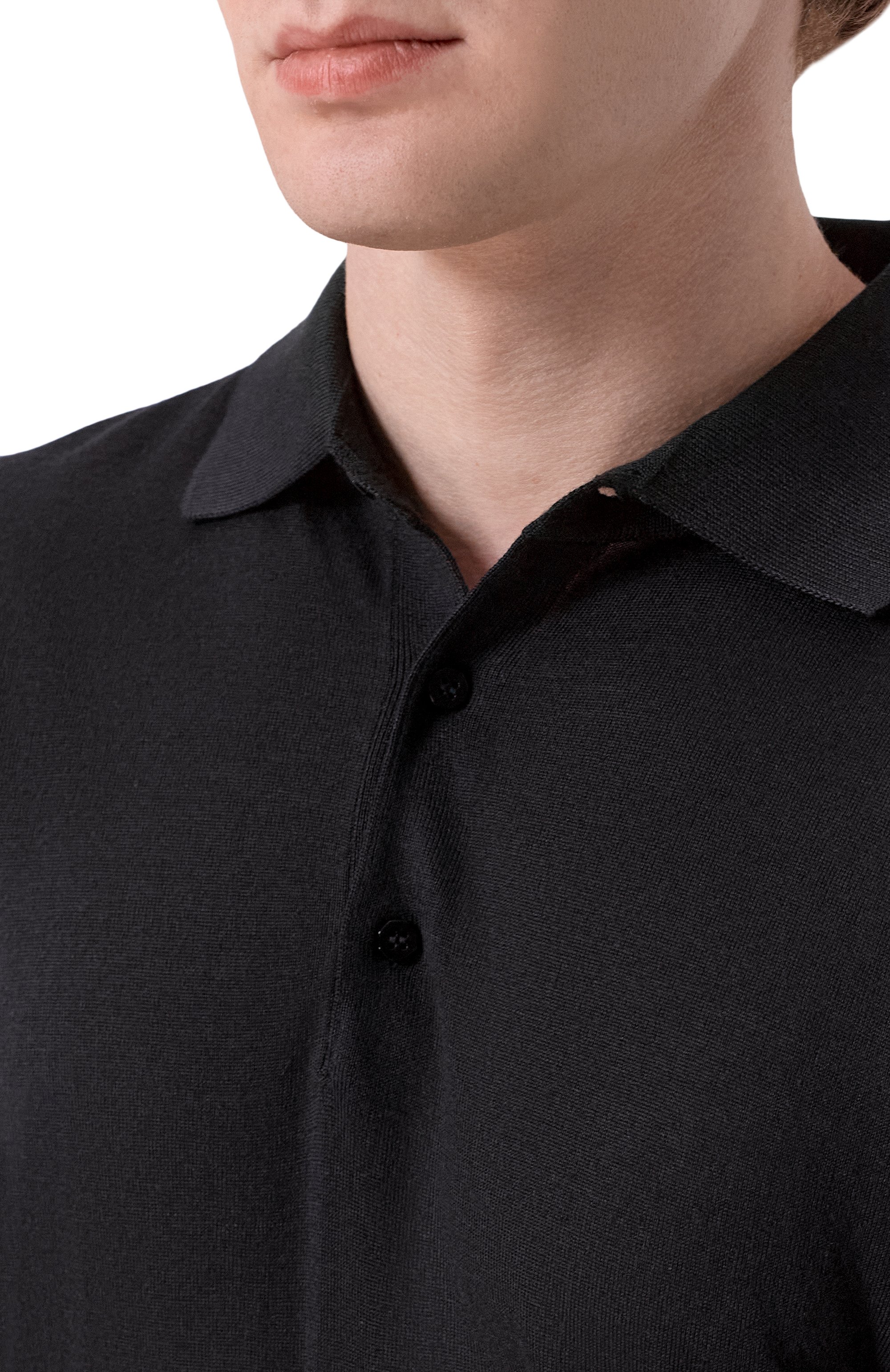 Поло из кашемира и шелка STEFANO RICCI, арт. KE03500P03/E25345, фото 5