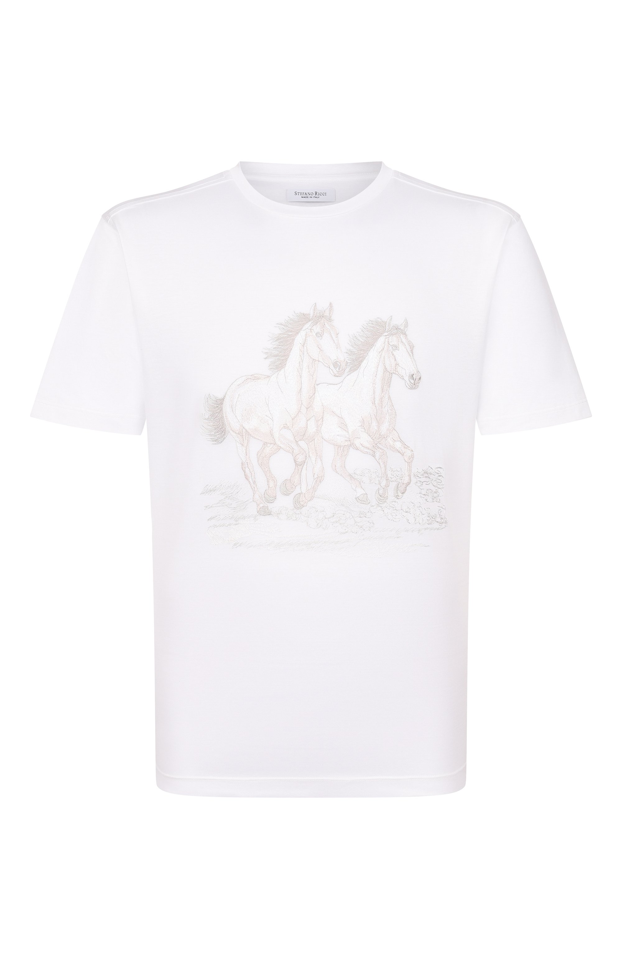 Хлопковая футболка STEFANO RICCI, арт. MNH6205360/TE0001, фото 1