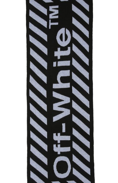 Шерстяной шарф OFF-WHITE, арт. 0WMA017F20KNI0041001, фото 3