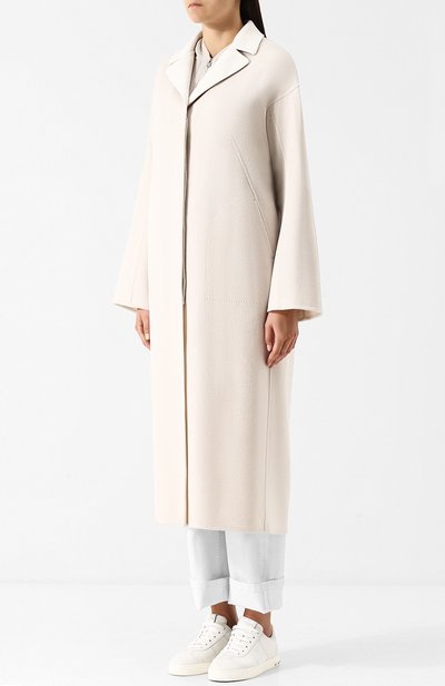 Кашемировое удлиненное пальто со спущенным рукавом LORO PIANA, арт. FAF9652, фото 3