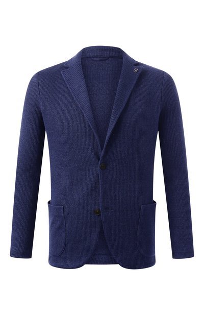 Мужской пиджак изо льна и хлопка GRAN SASSO, арт. 57156/18652