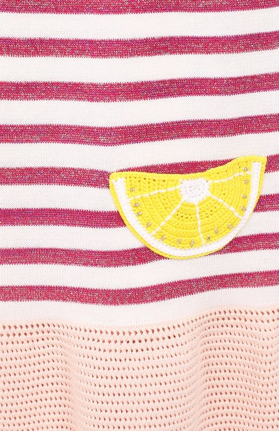 Платье из хлопка и шелка LORO PIANA сиреневого цвета по цене 71700 руб., арт. FAI4749, фото 3 Платье из хлопка и шелка LORO PIANA, арт. FAI4749, фото 3