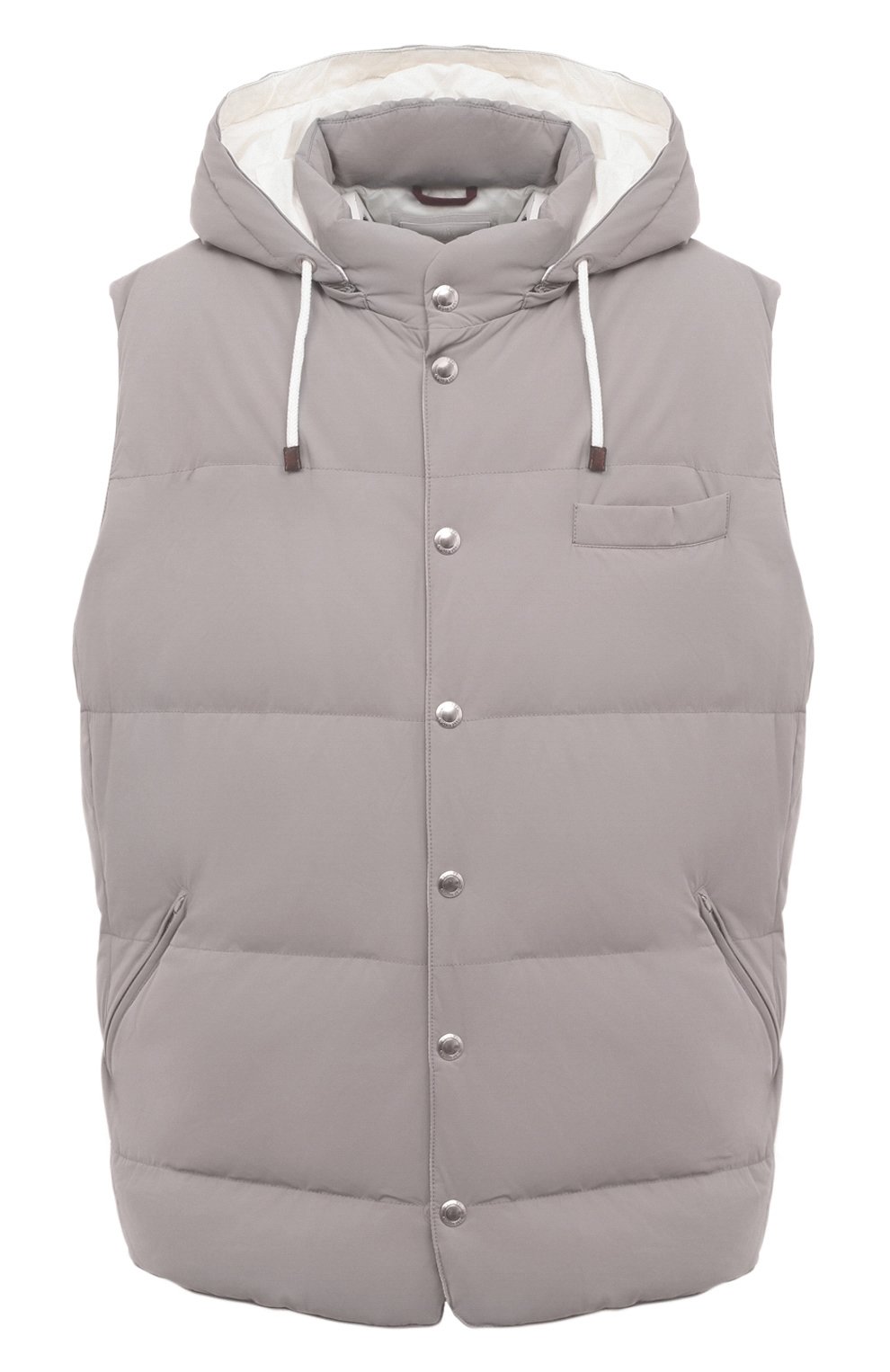 Пуховый жилет BRUNELLO CUCINELLI, арт. MM4031162, фото 1