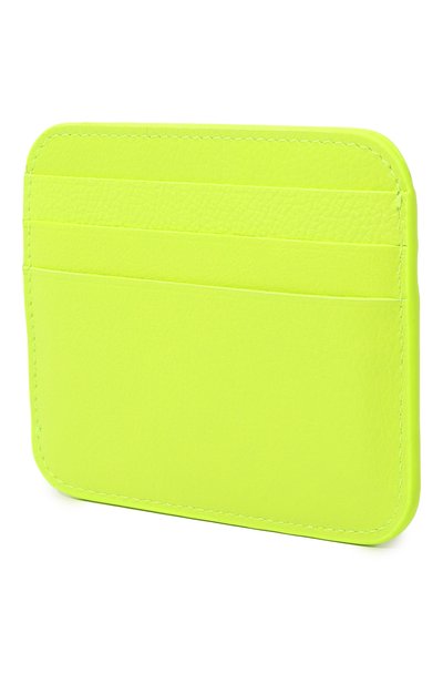 Кожаный футляр для кредитных карт BALENCIAGA салатового цвета по цене 39950 руб., арт. 694147 2UQ13, фото 2 Кожаный футляр для кредитных карт BALENCIAGA, арт. 694147 2UQ13, фото 2