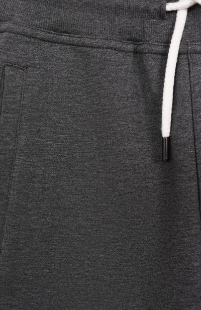 Хлопковые джоггеры BRUNELLO CUCINELLI, арт. BW863E353C, фото 3