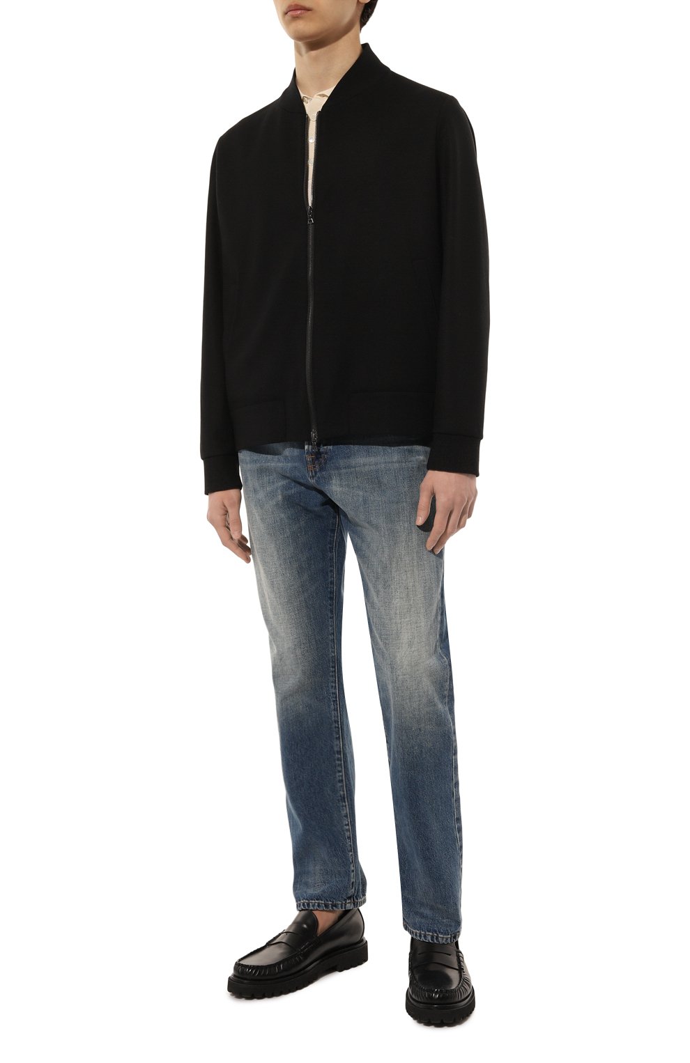 Шерстяной бомбер HARRIS WHARF LONDON, арт. C9353MYM, фото 2