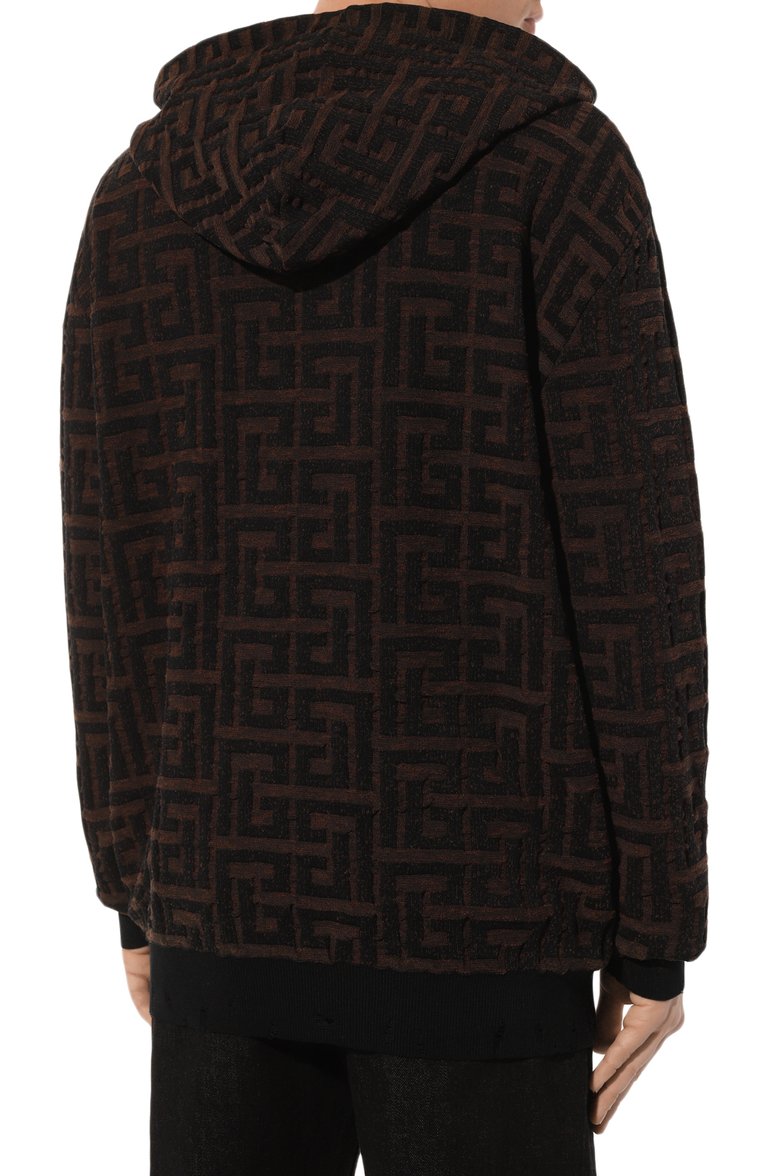 Хлопковое худи BALMAIN, арт. AH0JR070KE24, фото 1
