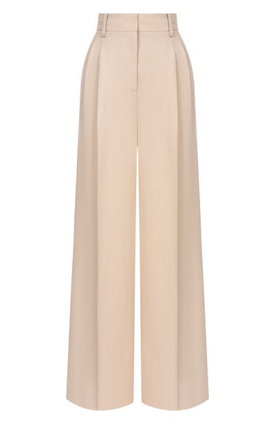 Женские брюки из вискозы и льна WEEKEND MAX MARA, арт. WKDVELIER0