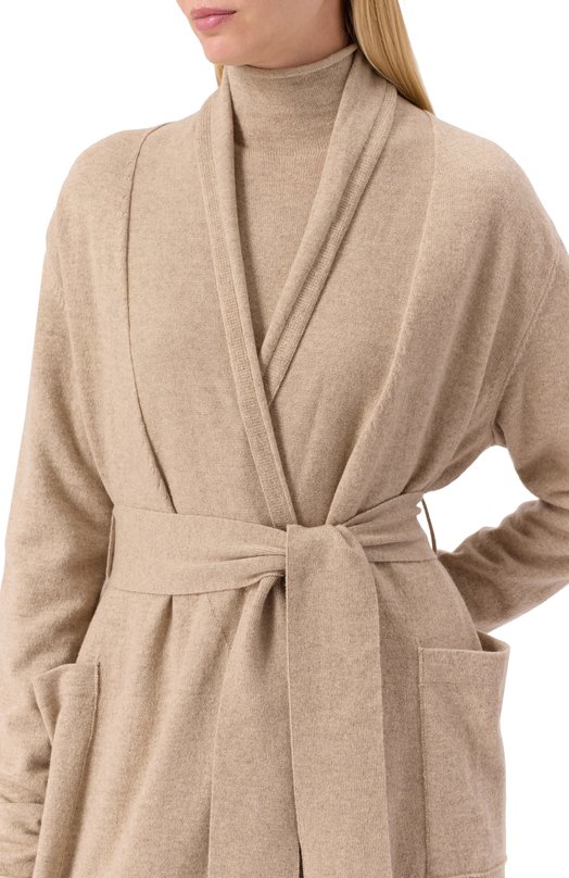 Кардиган из кашемира Jil Sander J40GP0039/J13204 Бежевый  J40GP0039/J13204 Фото 5