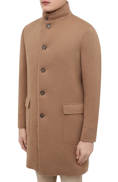 Шерстяное пальто с меховой подкладкой LORO PIANA, арт. FAL9177, фото 3