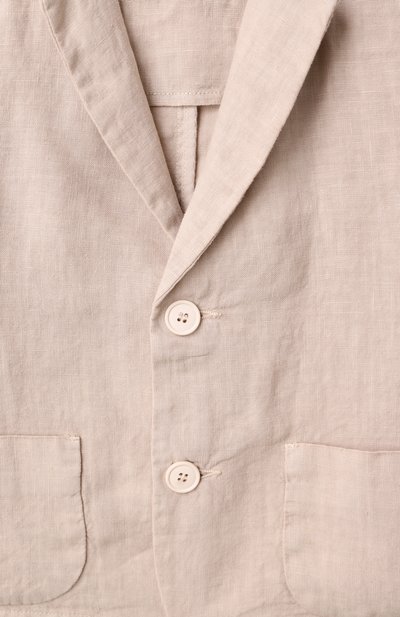 Льняной пиджак IL GUFO, арт. P25GB043L6009/24M-36M, фото 3