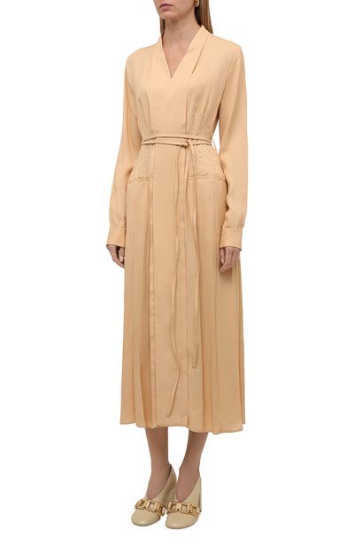 Платье из вискозы JIL SANDER, арт. JSWT506706-WT381500, фото 3