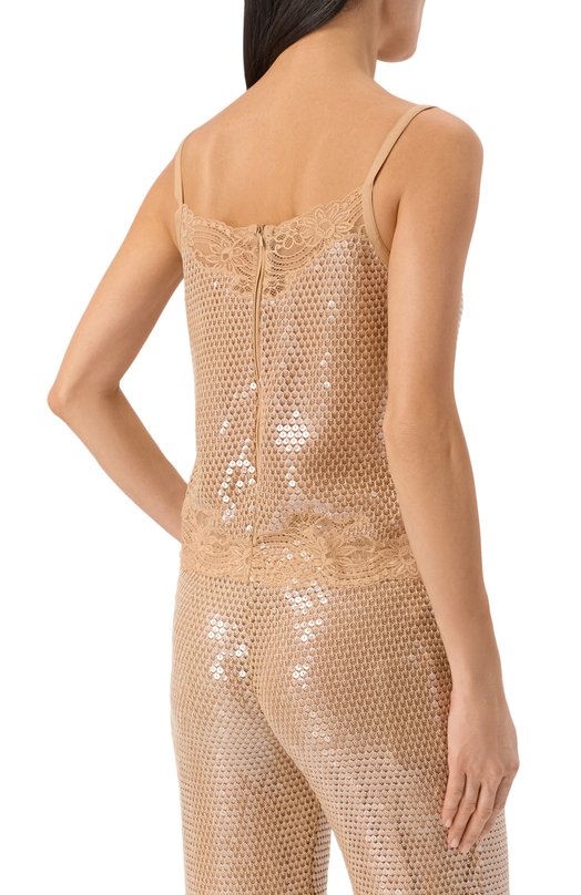 Комплект из жакета и топа Elie Saab TW009NR26/TUL03 Бежевый  TW009NR26/TUL03 Фото 6