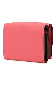 Женские кожаное портмоне FENDI розового цвета, арт. 8M0395 AAJD | Фото 2 (Материал сплава: Проставлено; Нос: Не проставлено; Материал: Натуральная кожа)