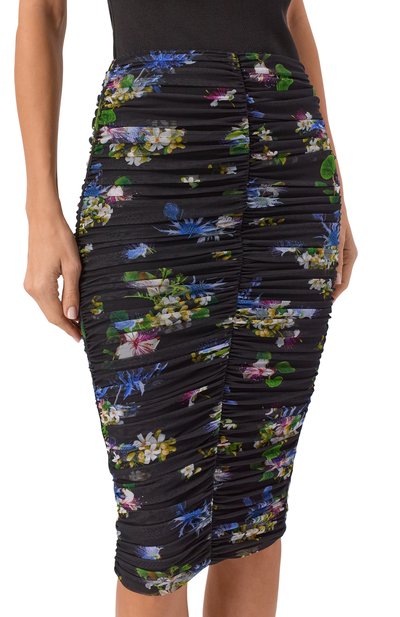 Юбка BLUMARINE черного цвета по цене 93050 руб., арт. 4G087A, фото 5 Юбка BLUMARINE, арт. 4G087A, фото 5