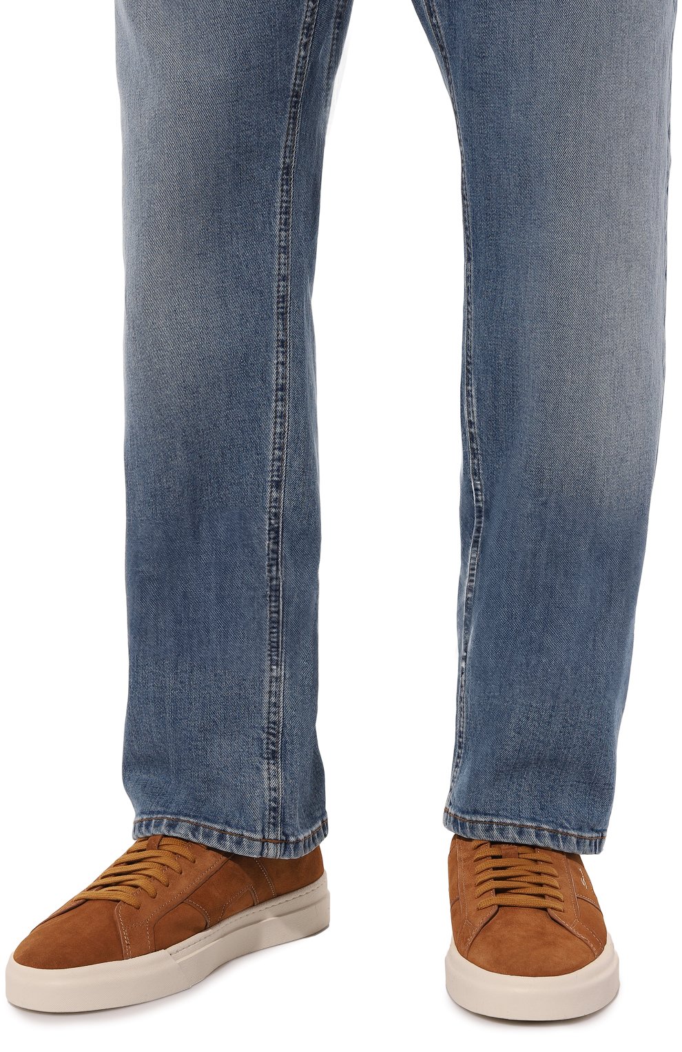 Замшевые кеды gloria SANTONI, арт. MBGG21967PNNKSHZ, фото 3