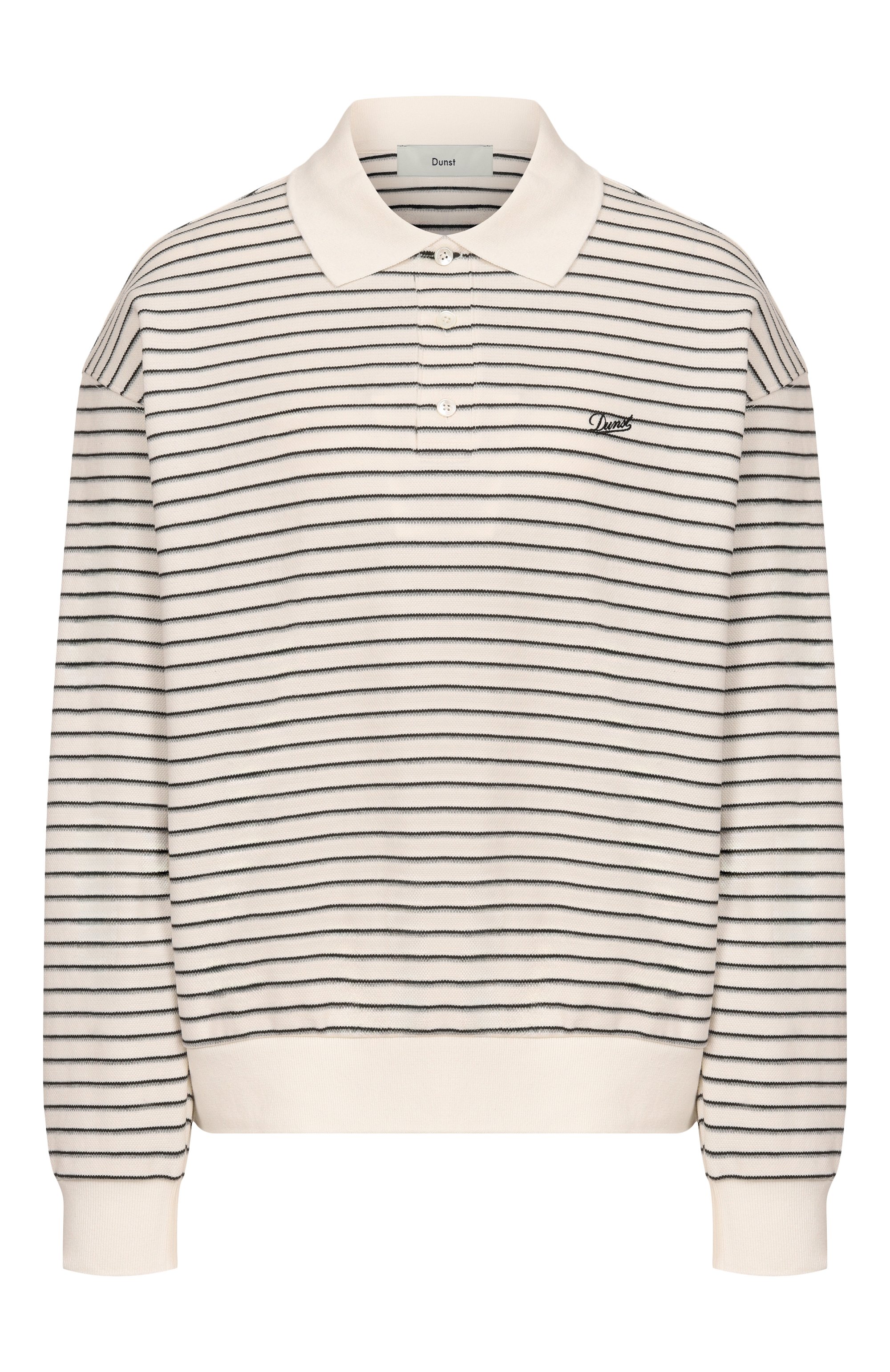 Поло DUNST кремового цвета по цене 12750 руб., арт. UDTS6A120IV, фото 1 Поло DUNST, арт. UDTS6A120IV, фото 1