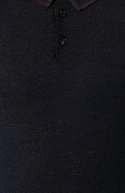 Шерстяное поло ZEGNA, арт. UTG00/132, фото 5