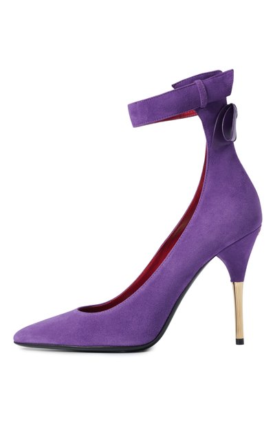 Замшевые туфли fatale 105 VALENTINO, арт. 9W0S0QI9/DLL, фото 4