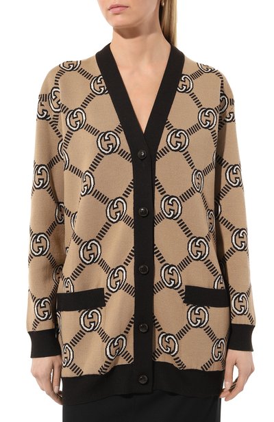 Шерстяной кардиган GUCCI, арт. 678308/XKB7T, фото 3
