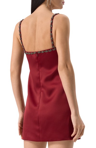 Платье с отделкой стразами SELF-PORTRAIT, арт. RS25002S, фото 4