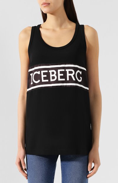 Топ с логотипом бренда ICEBERG, арт. 19E I2P0/T041/5267, фото 3