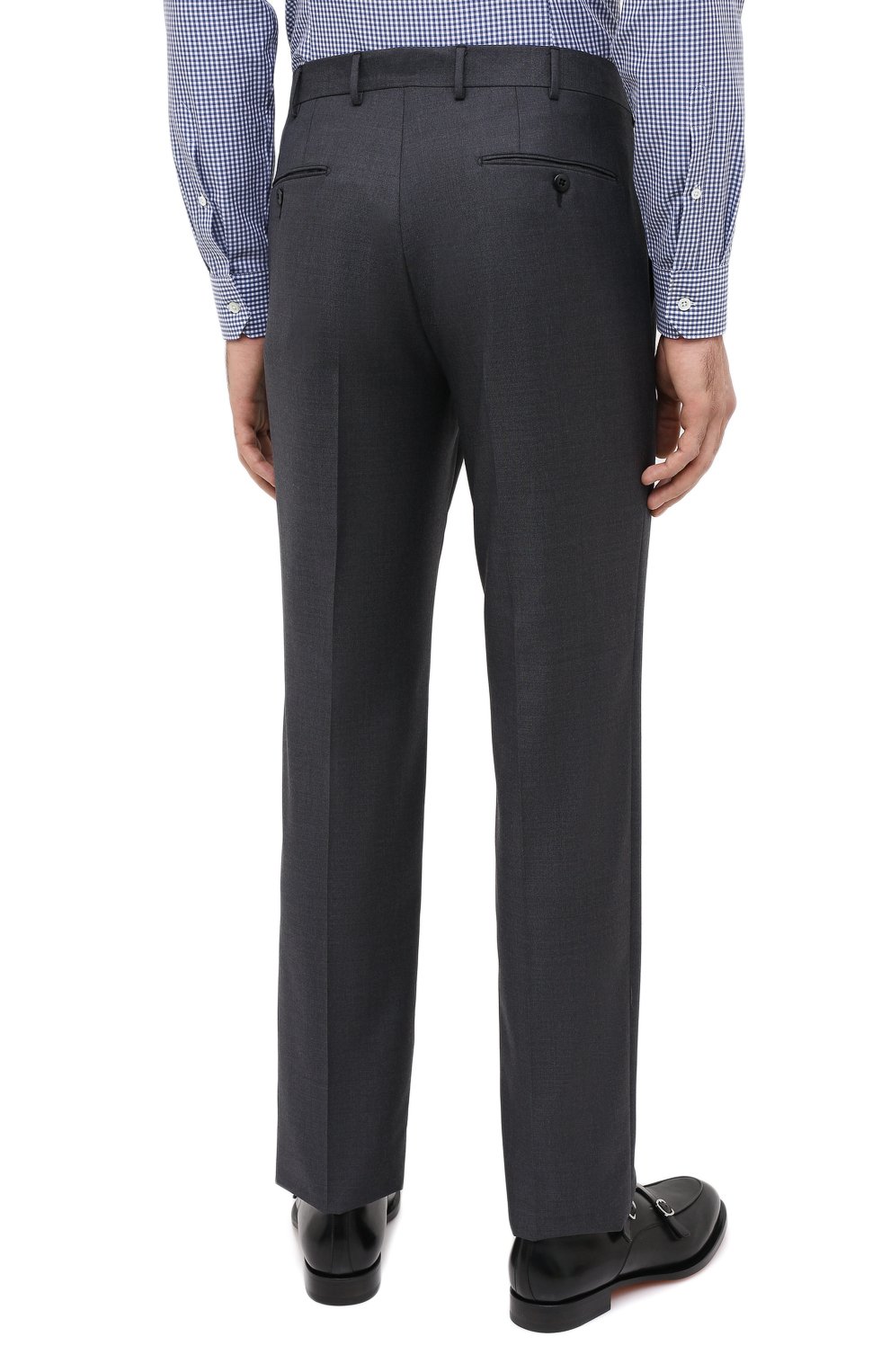 Шерстяные брюки ZEGNA, арт. 811F00/75SB12, фото 4