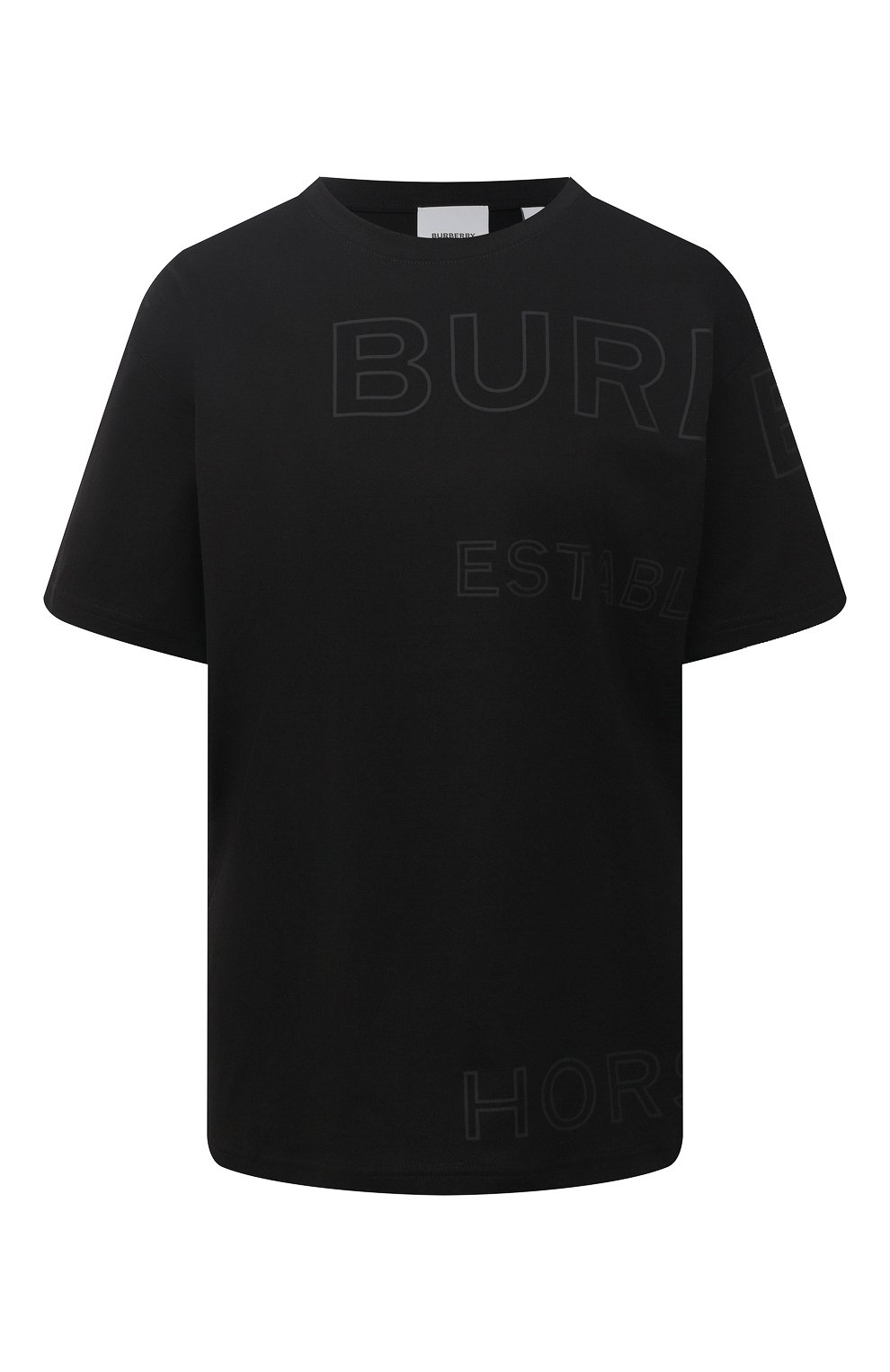 Хлопковая  футболка BURBERRY, арт. 8036185, фото 1