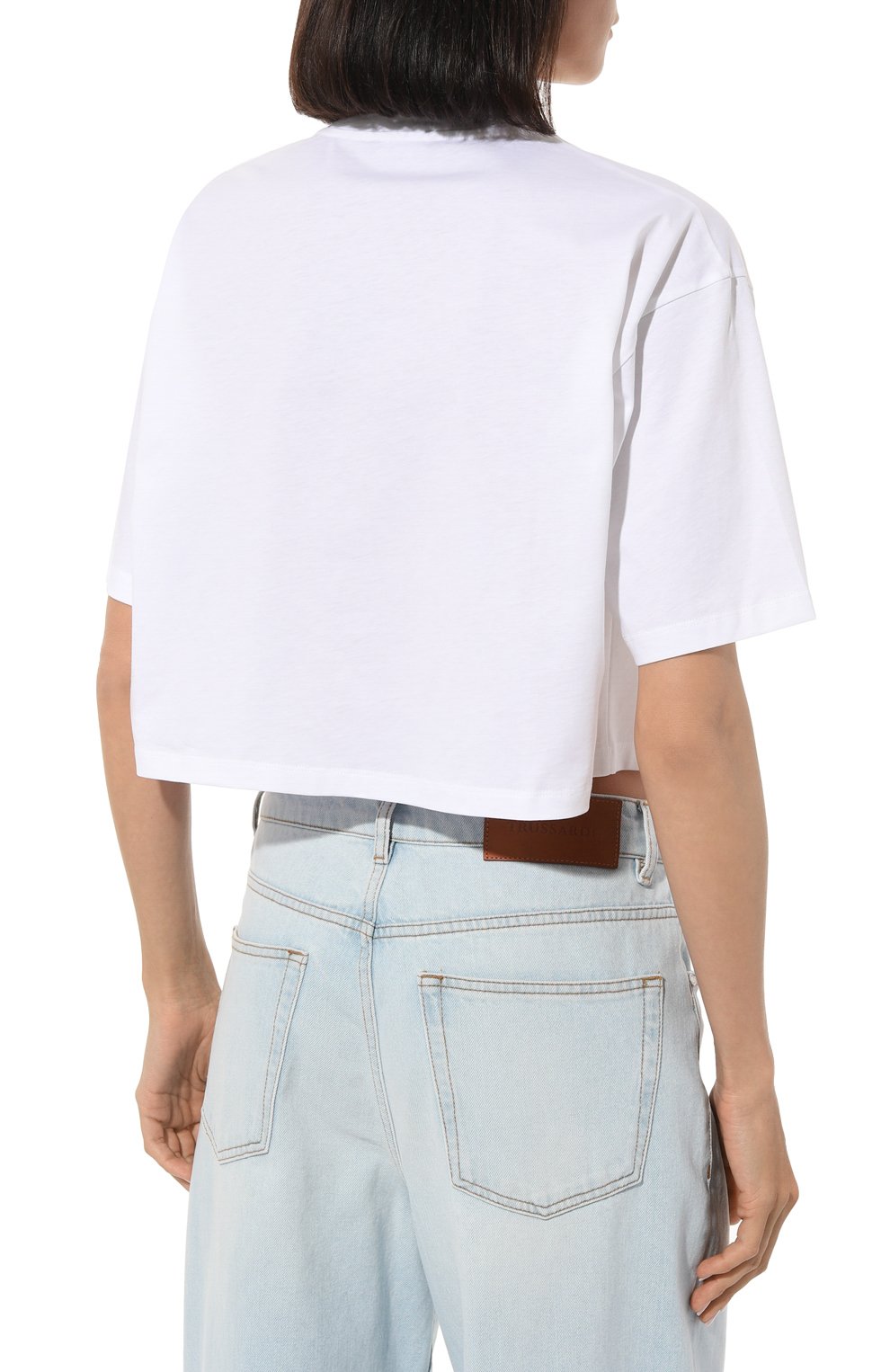 Хлопковая футболка BALMAIN, арт. AF1EE020BB02, фото 4