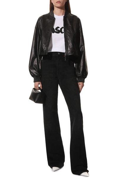 Хлопковая футболка MSGM, арт. 3441MDM203 237002, фото 2