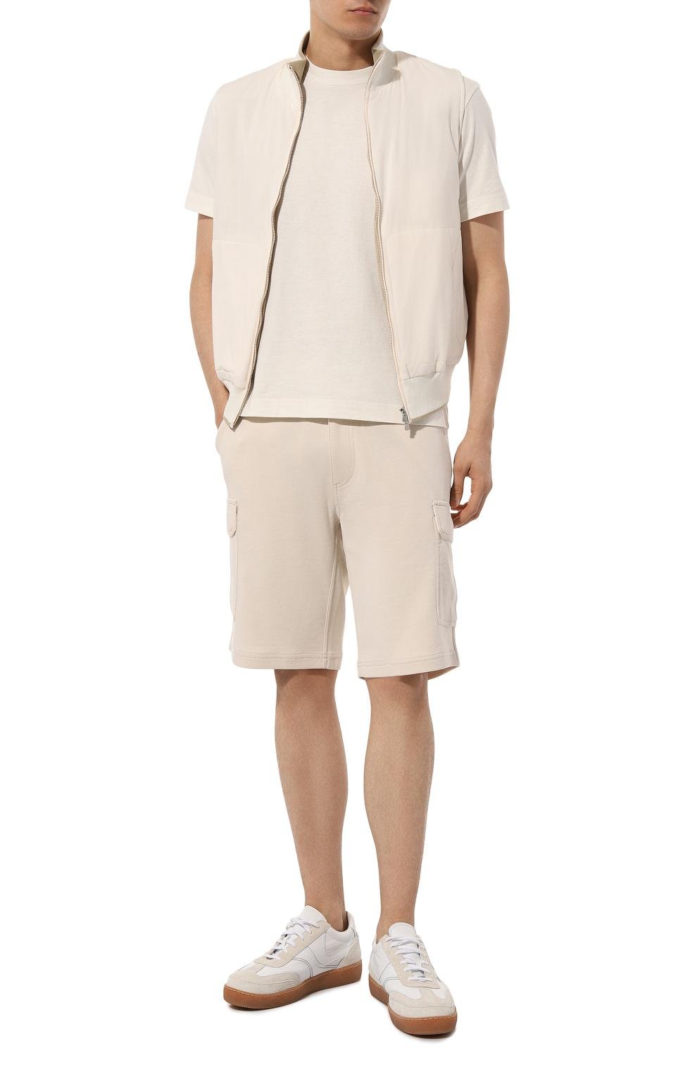 Хлопковые шорты BRUNELLO CUCINELLI, арт. M0T353222G, фото 2