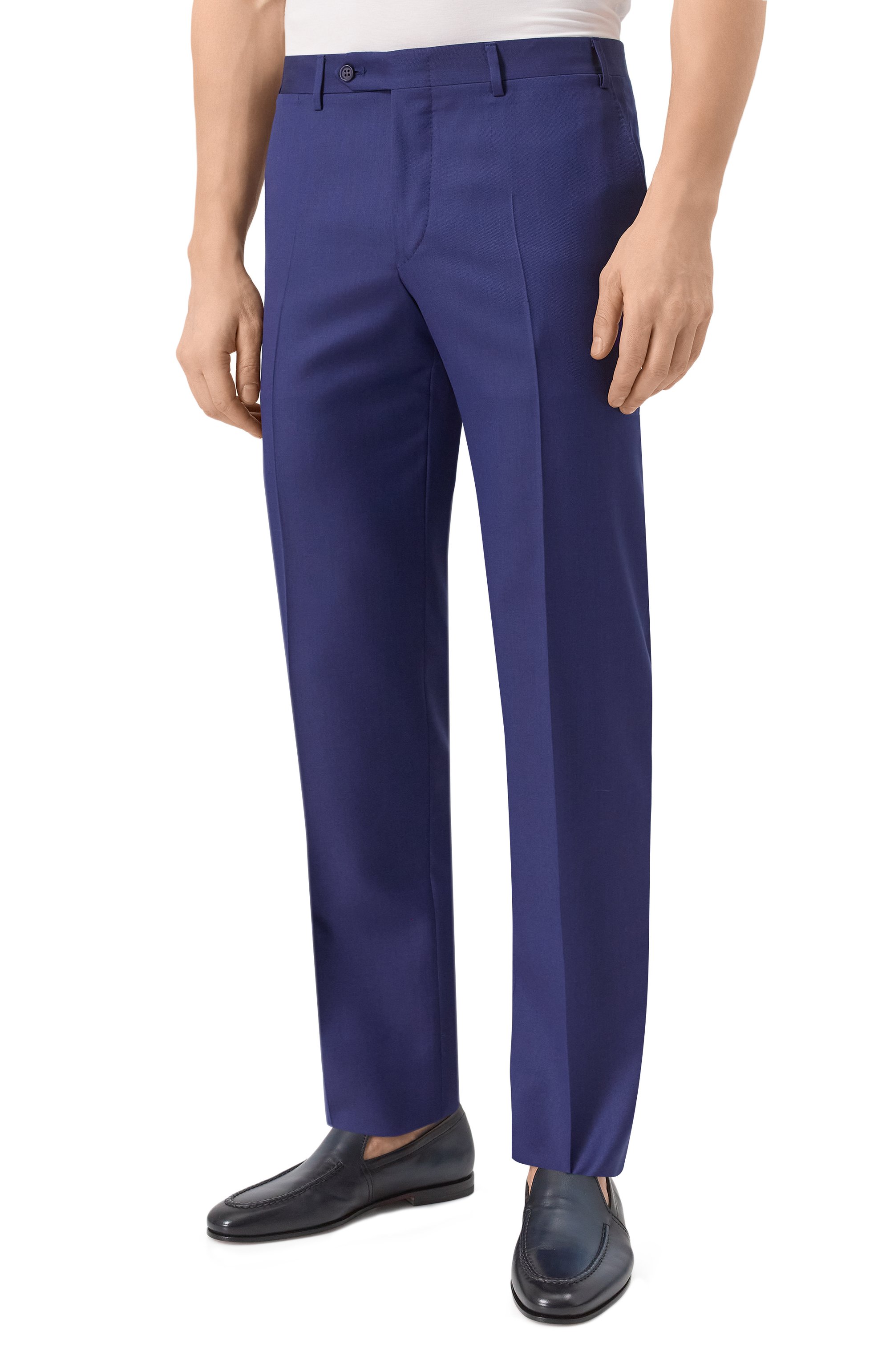 Шерстяные брюки CANALI, арт. 71019/AS10315, фото 3