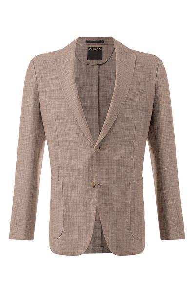 Пиджак изо льна и шерсти ZEGNA, арт. 549711A5/1D7SG0, фото 1