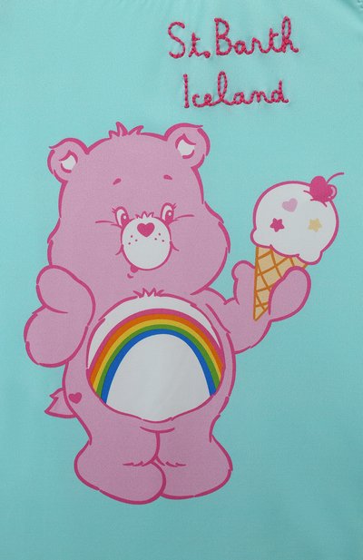 Слитный купальник MC2 SAINT BARTH бирюзового цвета по цене 13150 руб., арт. STBK CAR0L/CAR0001, фото 3 Слитный купальник MC2 SAINT BARTH, арт. STBK CAR0L/CAR0001, фото 3