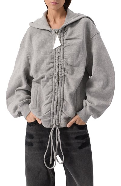 Хлопковая толстовка THE ATTICO, арт. 248WCF19/JF03, фото 3