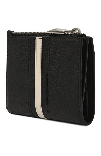 Кожаное портмоне BALLY черного цвета по цене 39950 руб., арт. MLW04E/VT434, фото 2 Кожаное портмоне BALLY, арт. MLW04E/VT434, фото 2