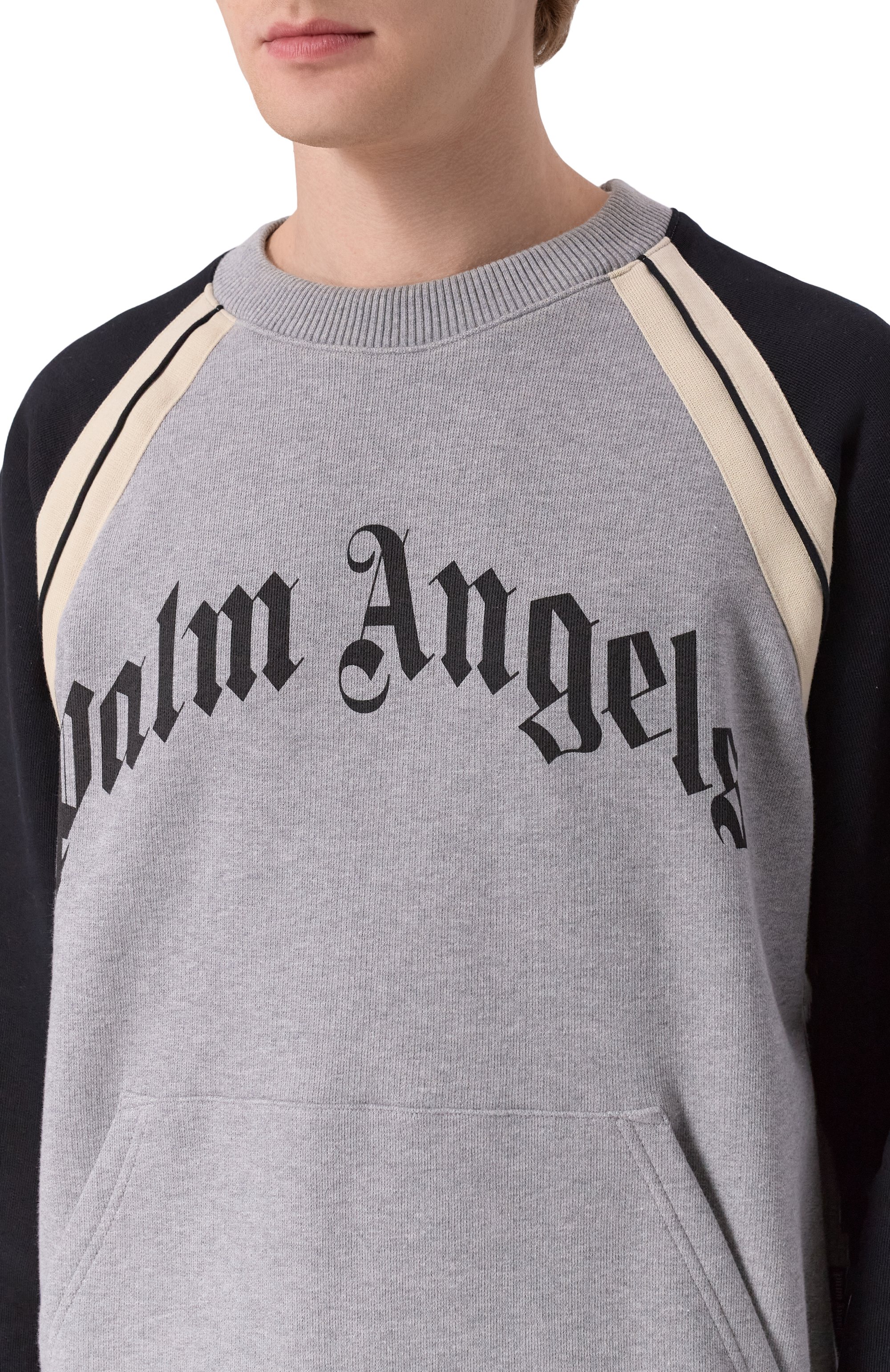 Хлопковый свитшот PALM ANGELS, арт. PMBA08LF25FLE001, фото 5