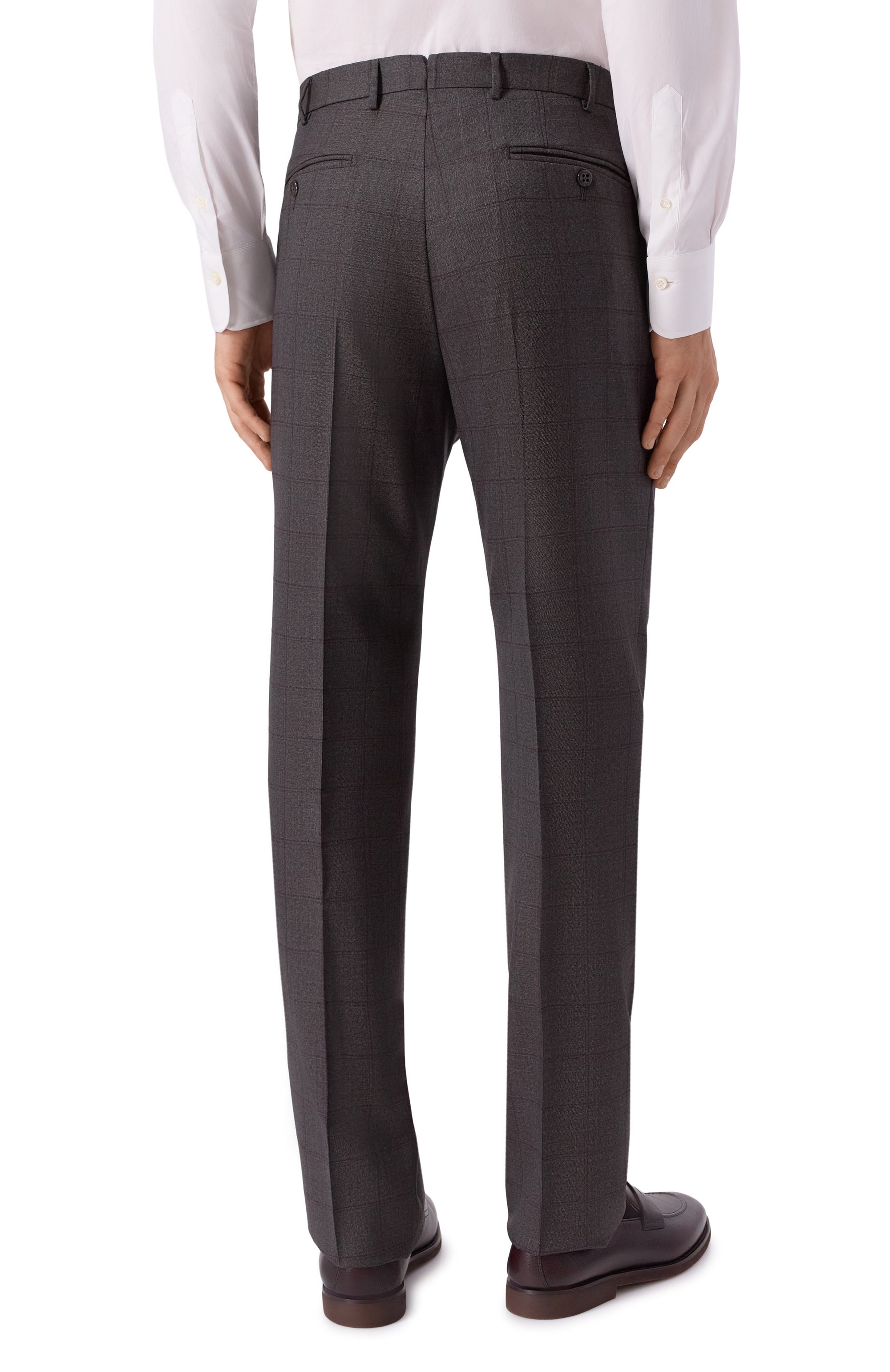 Шерстяной костюм CORNELIANI темно-коричневого цвета по цене 207000 руб., арт. 266005-2617215_SET, фото 5 Шерстяной костюм CORNELIANI, арт. 266005-2617215_SET, фото 5